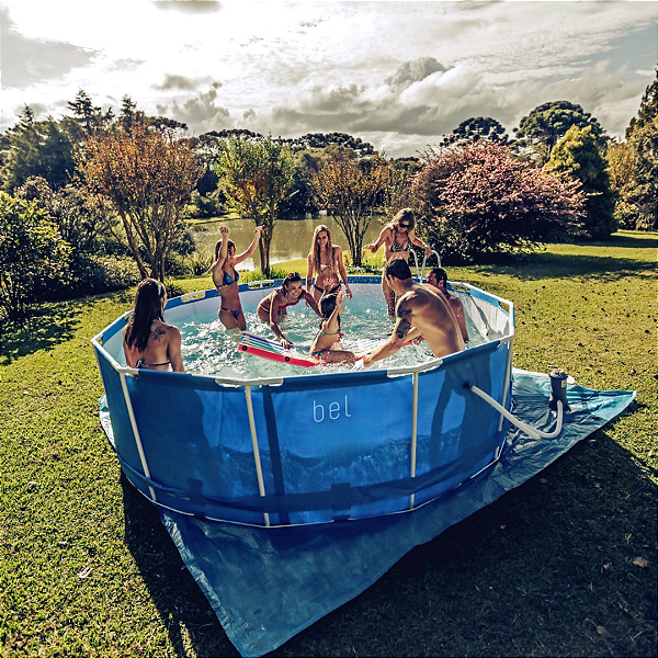Piscina 7000L Mor Redonda estruturada