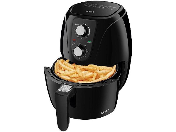 Fritadeira Elétrica sem Óleo/Air Fryer Ultra AF-UT-01 Preta com Timer 3,2L - 220V