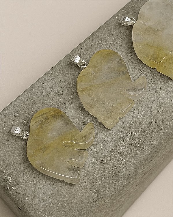 PINGENTE ELEFANTE HEMATÓIDE-FORÇA