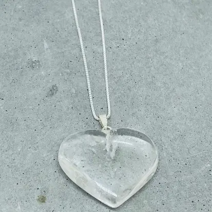 PINGENTE LOVE CRISTAL- LIMPEZA ENERGÉTICA