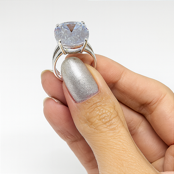 ANEL OVAL CRISTAL