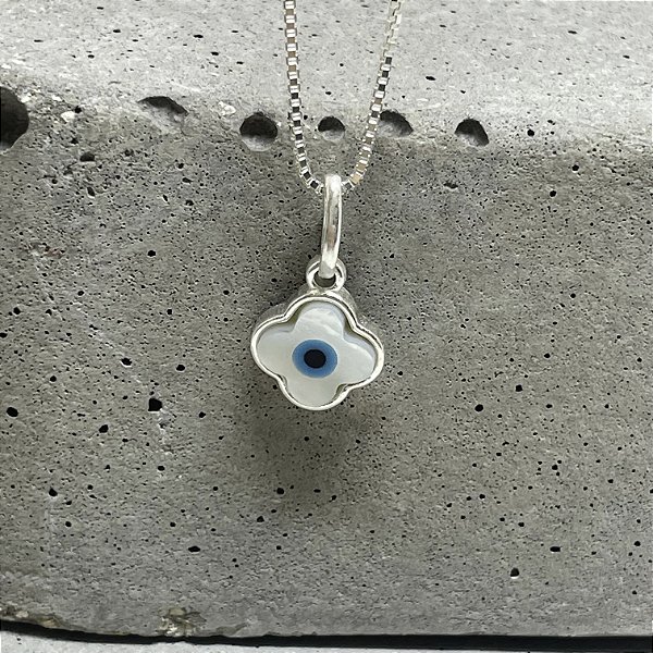 PINGENTE VAN CLEEF OLHO GREGO