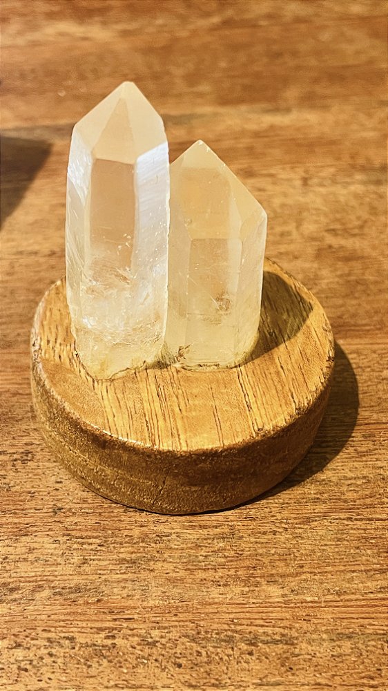 BASE PONTA QUARTZO CRISTAL