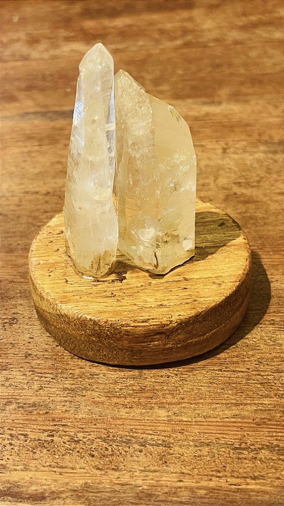 BASE PONTA QUARTZO CRISTAL