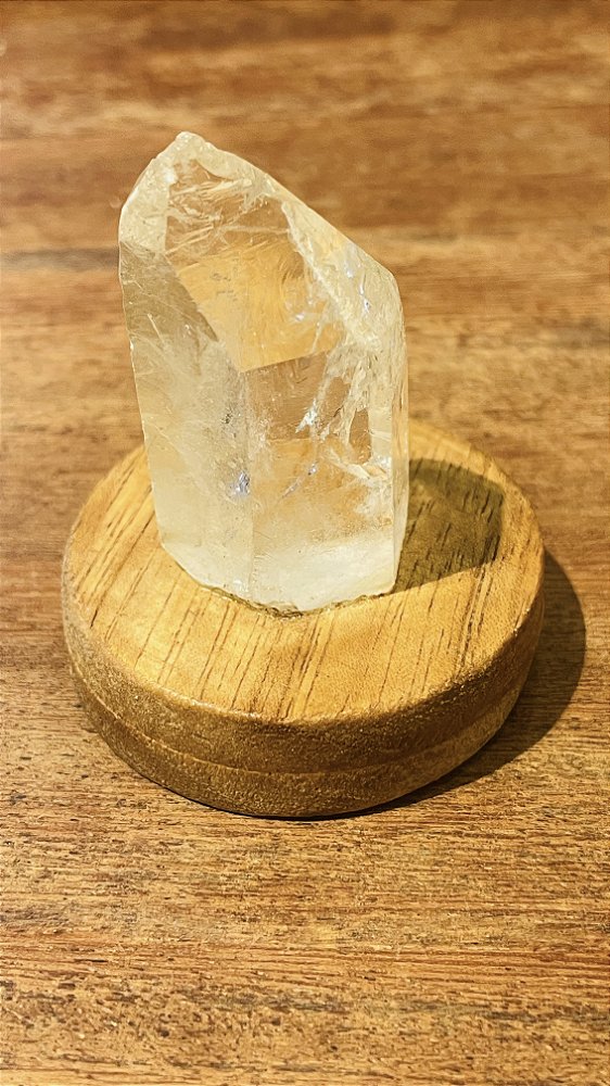 BASE PONTA QUARTZO CRISTAL