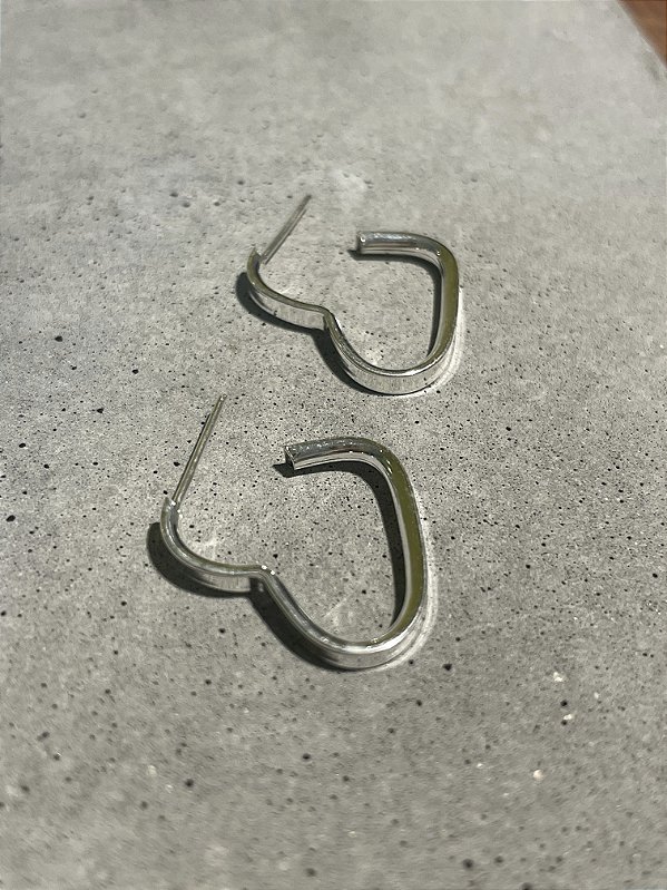 ARGOLA CORAÇÃO ABERTA