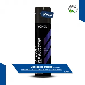 VERNIZ DE MOTOR AEROSSOL 400ML VONIXX - Proteção Imbatível para o Coração do Seu Veículo