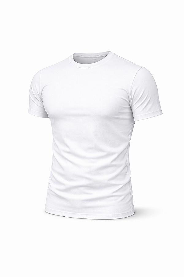 Camiseta Algodão Egípcio Premium - (Branca)