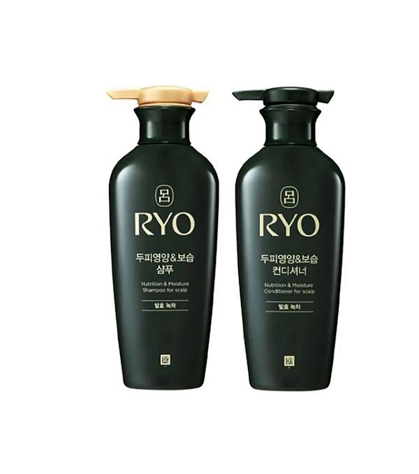 Kit Completo Ryo Fermented Nutrition & Moisture para Couro Cabeludo