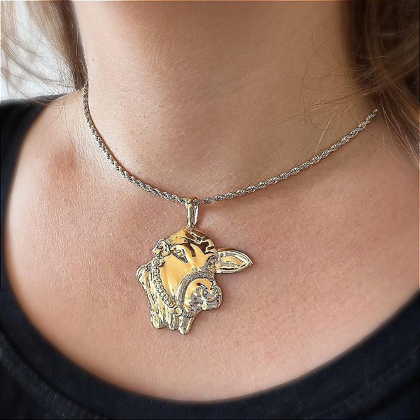 Colar Feminino Nelore com Cordão Baiano