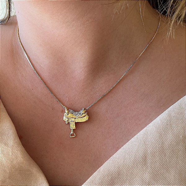 Colar Feminino Sela Equestre