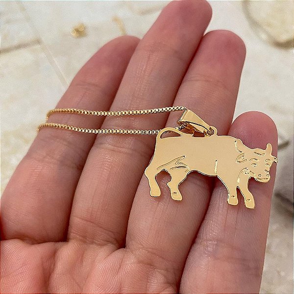 Colar Feminino Touro Indomável