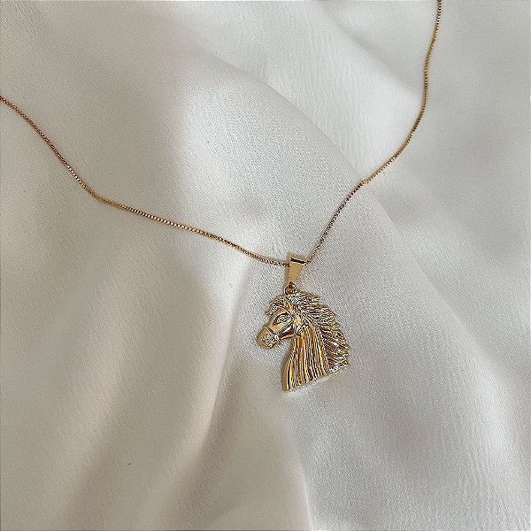 Colar Feminino Cavalo Refinado