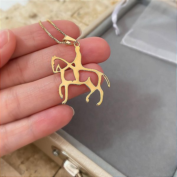 Colar Feminino Montaria Country