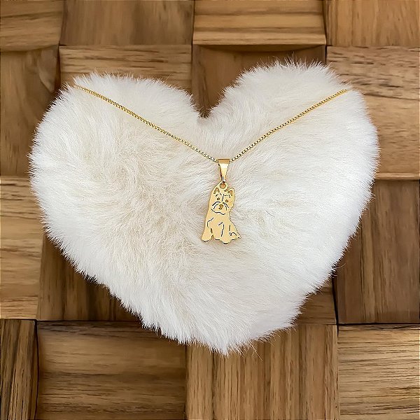 Colar Feminino Raça Yorkshire