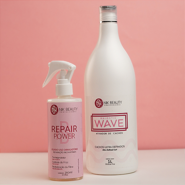 Kit Finalização Cachos Perfeitos Nik Beauty