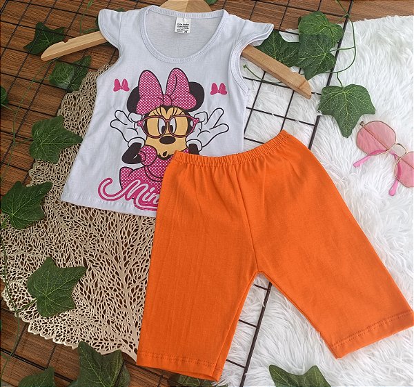 Conjunto Baby Minnie Lagg - Estilo e Conforto para os Pequenos