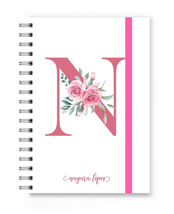Caderno A5 Florart Alfabeto