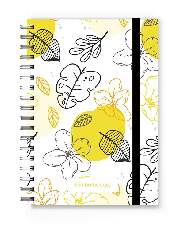 Caderno A5 Florart Natureza