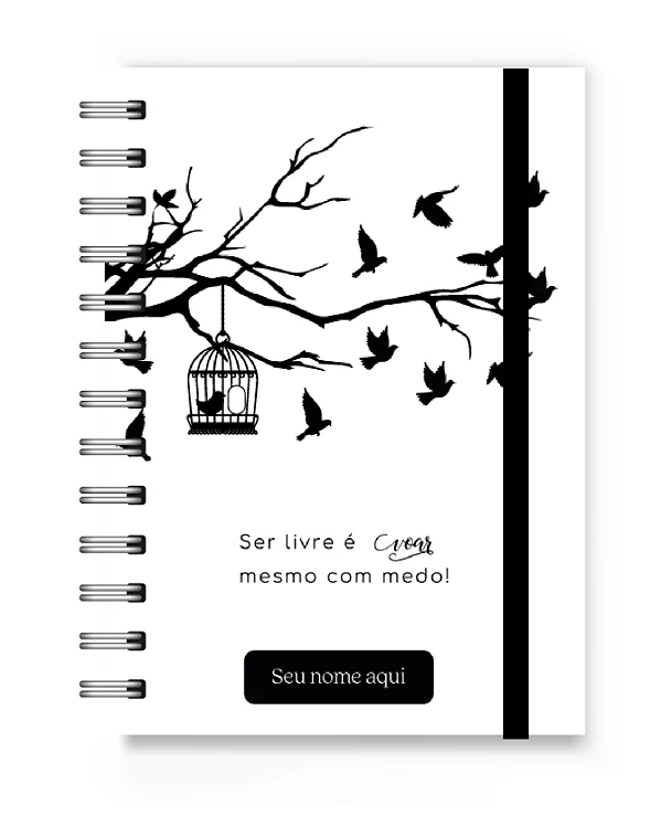 Caderneta A6 Florart Ser Livre