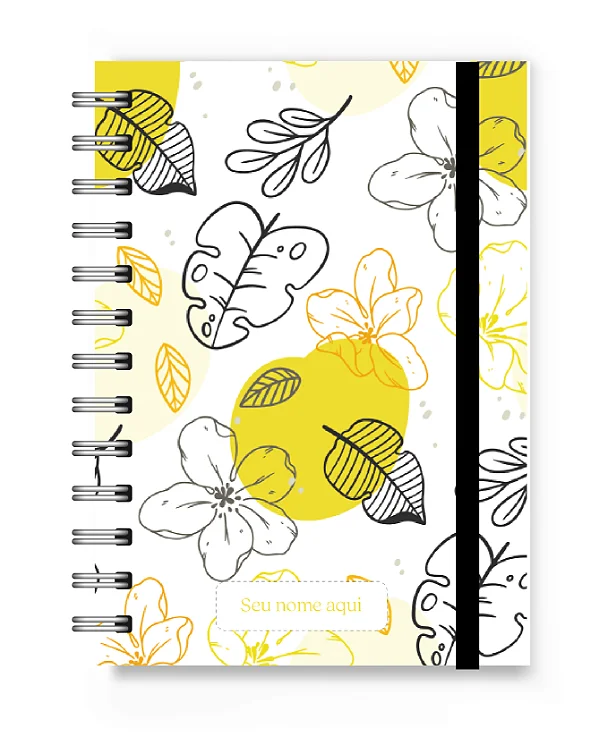 Caderneta A6 Florart Natureza