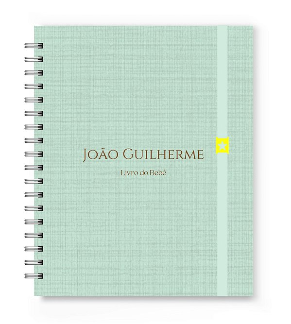 Livro do Bebê Florart Verde Claro Textura