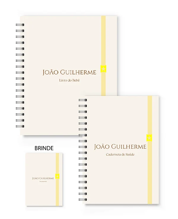 Kit Florart Livro + Caderneta Bege Liso