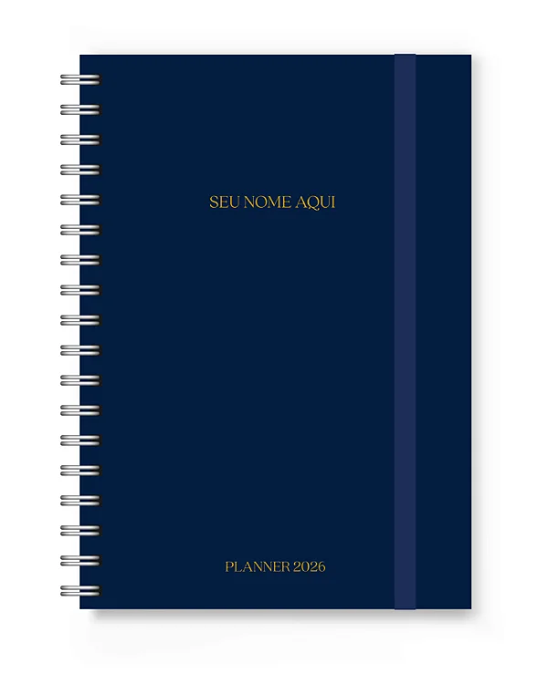 Planner 2026 Florart Azul
