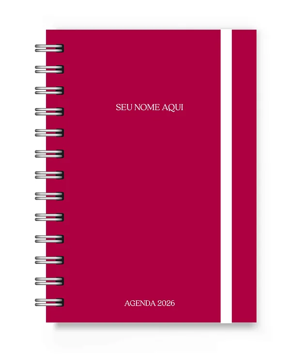 Mini Agenda 2026 Florart Rosa