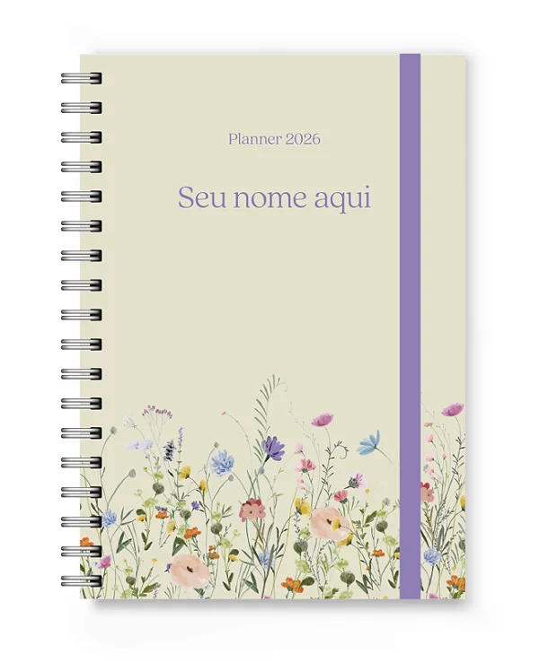 Planner 2026 Florart Floral