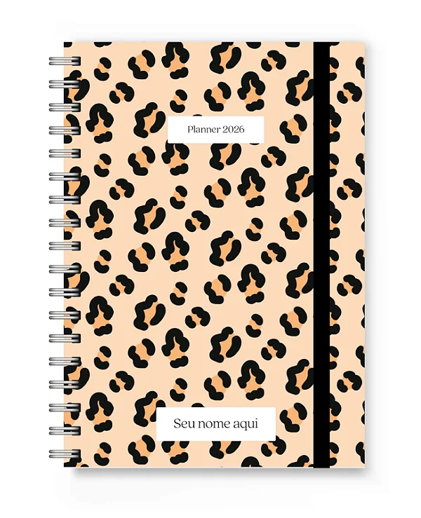 Planner 2026 Florart Onça