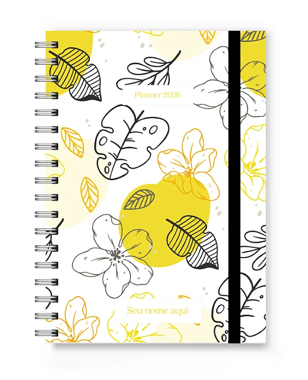 Planner 2026 Florart Natureza