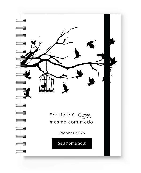 Planner 2026 Florart Ser Livre