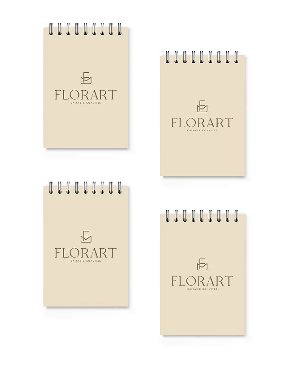 Kit com 25 Bloquinhos A6 com Sua Logo | Brinde Corporativo