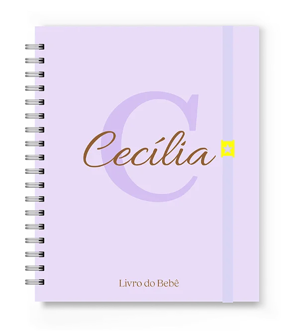 Livro do Bebê Florart Alfabeto Lilás