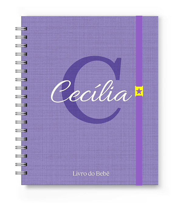 Livro do Bebê Florart Alfabeto Roxo Textura