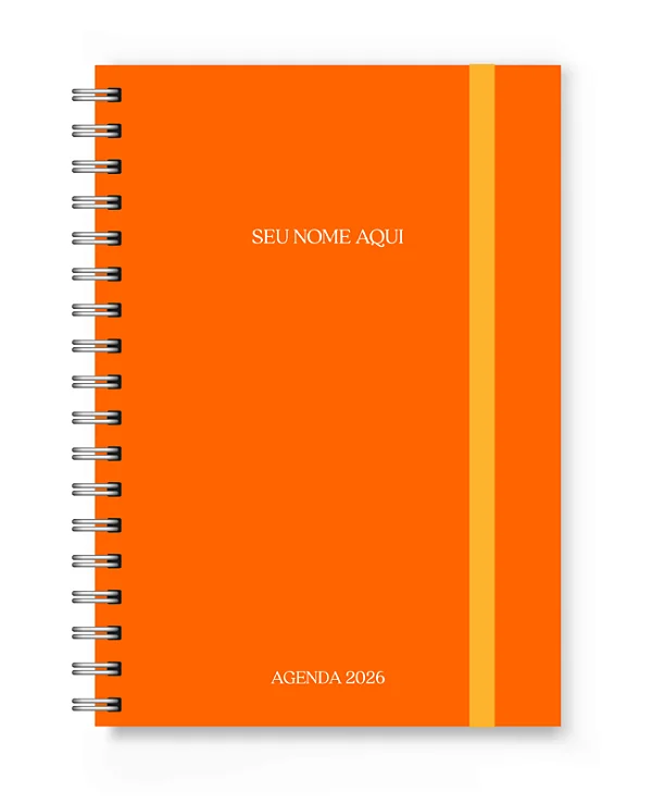 Agenda 2026 Florart Laranja