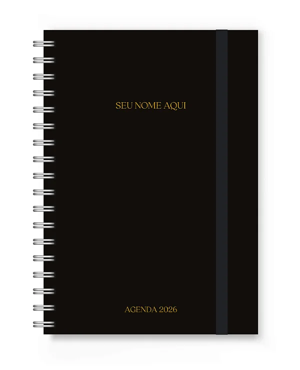 Agenda 2026 Florart Preta