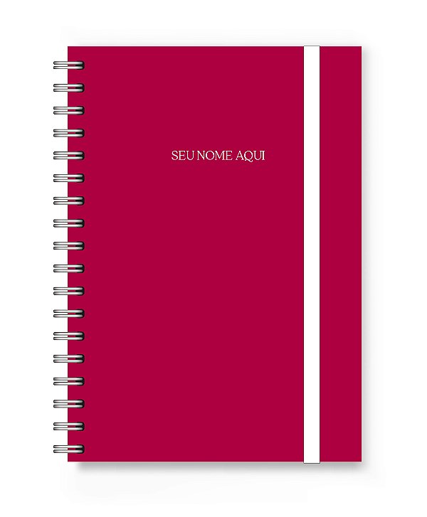 Caderno Personalizado Florart Rosa