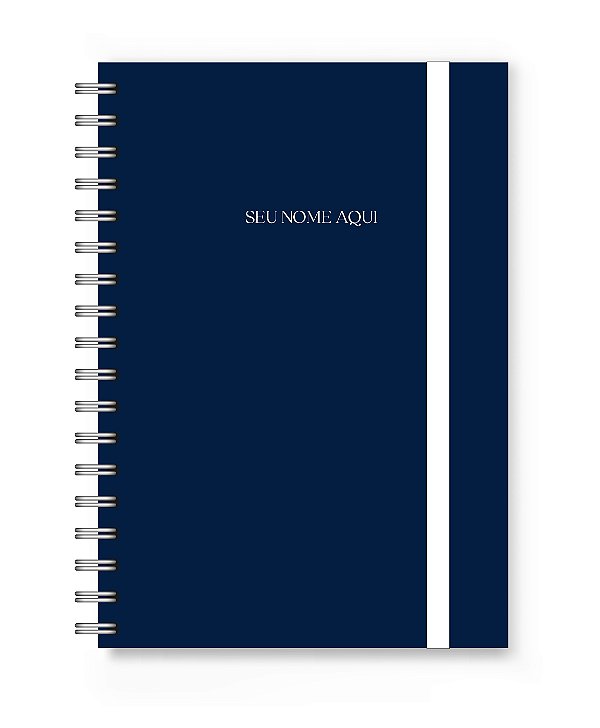 Caderno Personalizado Florart Azul