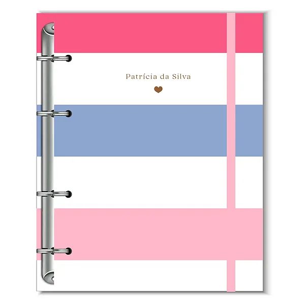 Fichário Florart Listras