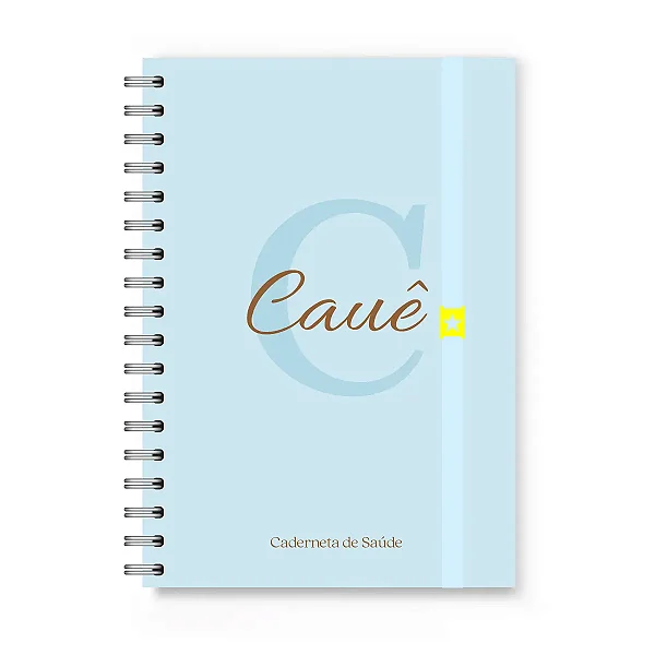 Caderneta de Vacinação Florart Alfabeto Azul Bebê