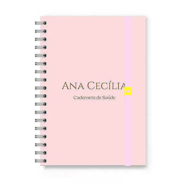 Caderneta de Vacinação Florart Rosa