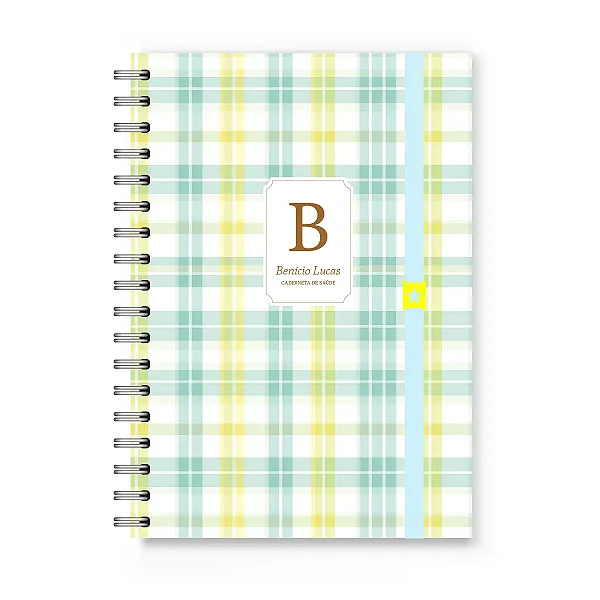 Caderneta de Vacinação Florart Xadrez