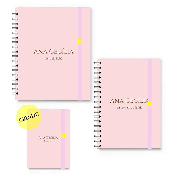 Kit Maternidade Florart Rosa