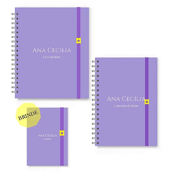 Kit Maternidade Florart Roxo