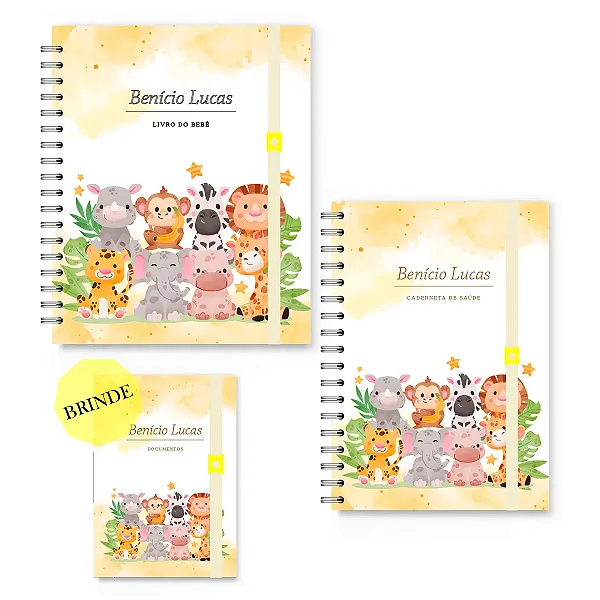 Kit Maternidade Florart Safari