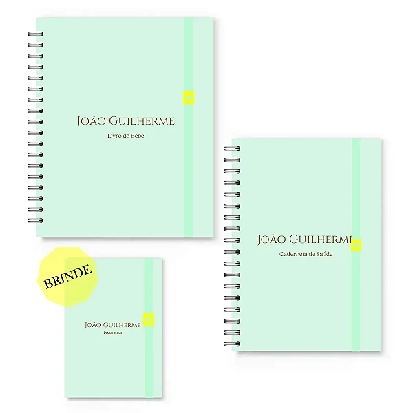 Kit Maternidade Florart Verde Água