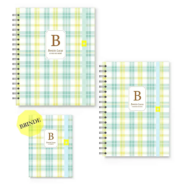 Kit Maternidade Florart Xadrez