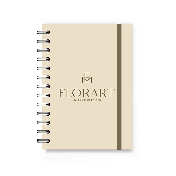 Caderneta Personalizada A6 Com Sua Logo | Brinde Para Empresas